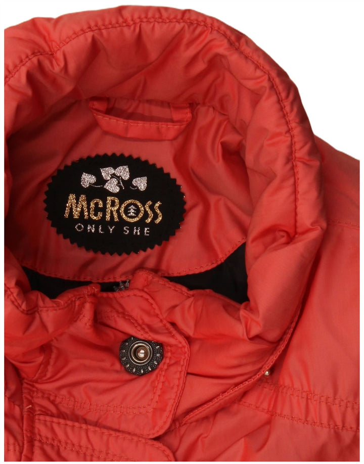 MC Ross Damen Wattierte Jacke UK 18 XL Rot