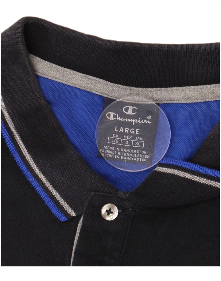 CHAMPION Herren-Poloshirt, groß, Marineblau