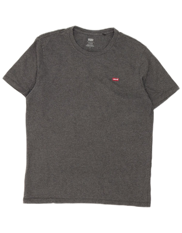 Levi's Mens Standard T-Shirt Top Medium Grey Cotton