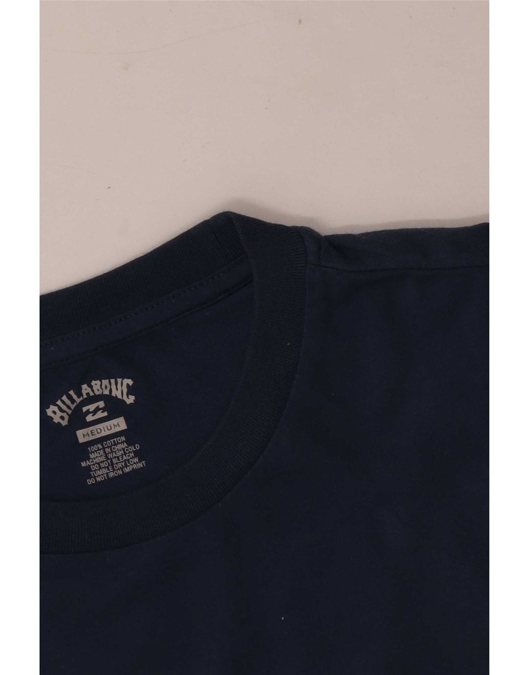 Billabong Herren-T-Shirt-Oberteil aus Baumwolle in mittlerem Marineblau