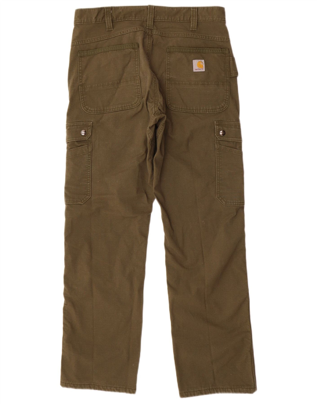 Carhartt Herren Relaxed Fit Cargohose W32 L32 Khaki Baumwolle