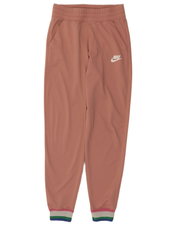 Nike Damen-Trainingshose, Jogginghose, UK 10, Größe S, rosa, Polyester