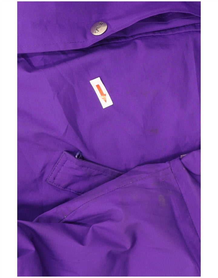 FILA Herren Skijacke 2XL Lila Baumwolle