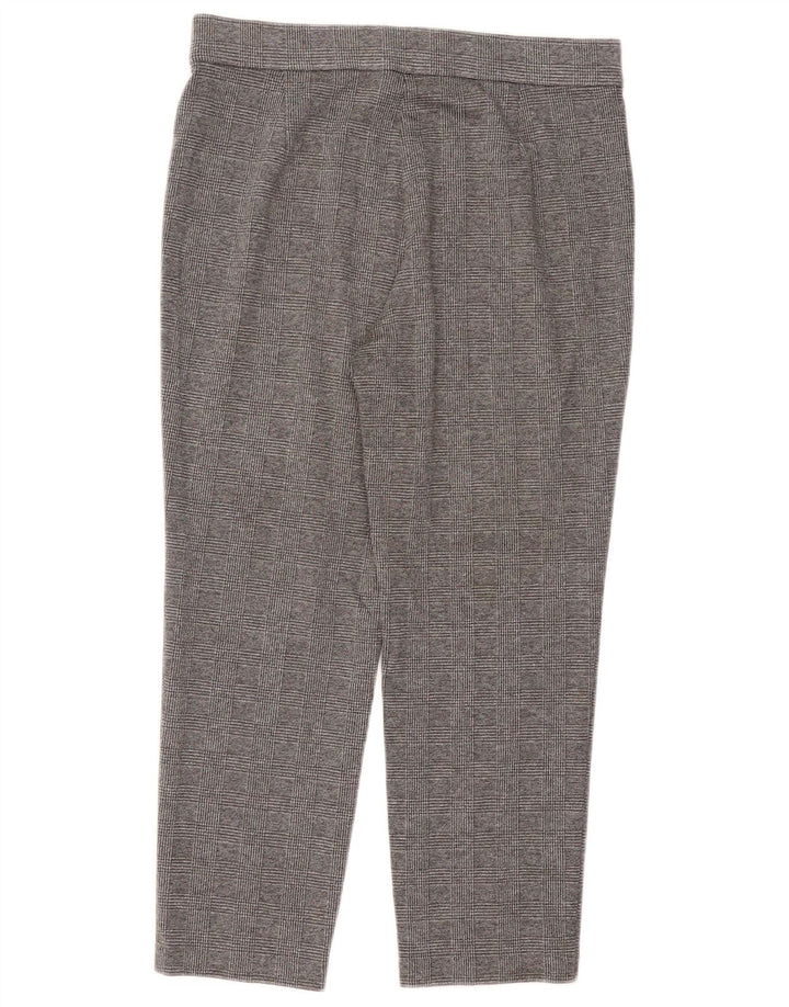 Marks & Spencer Damen-Hose, kurz geschnitten, UK 14, Größe L, W32, L25, Grau