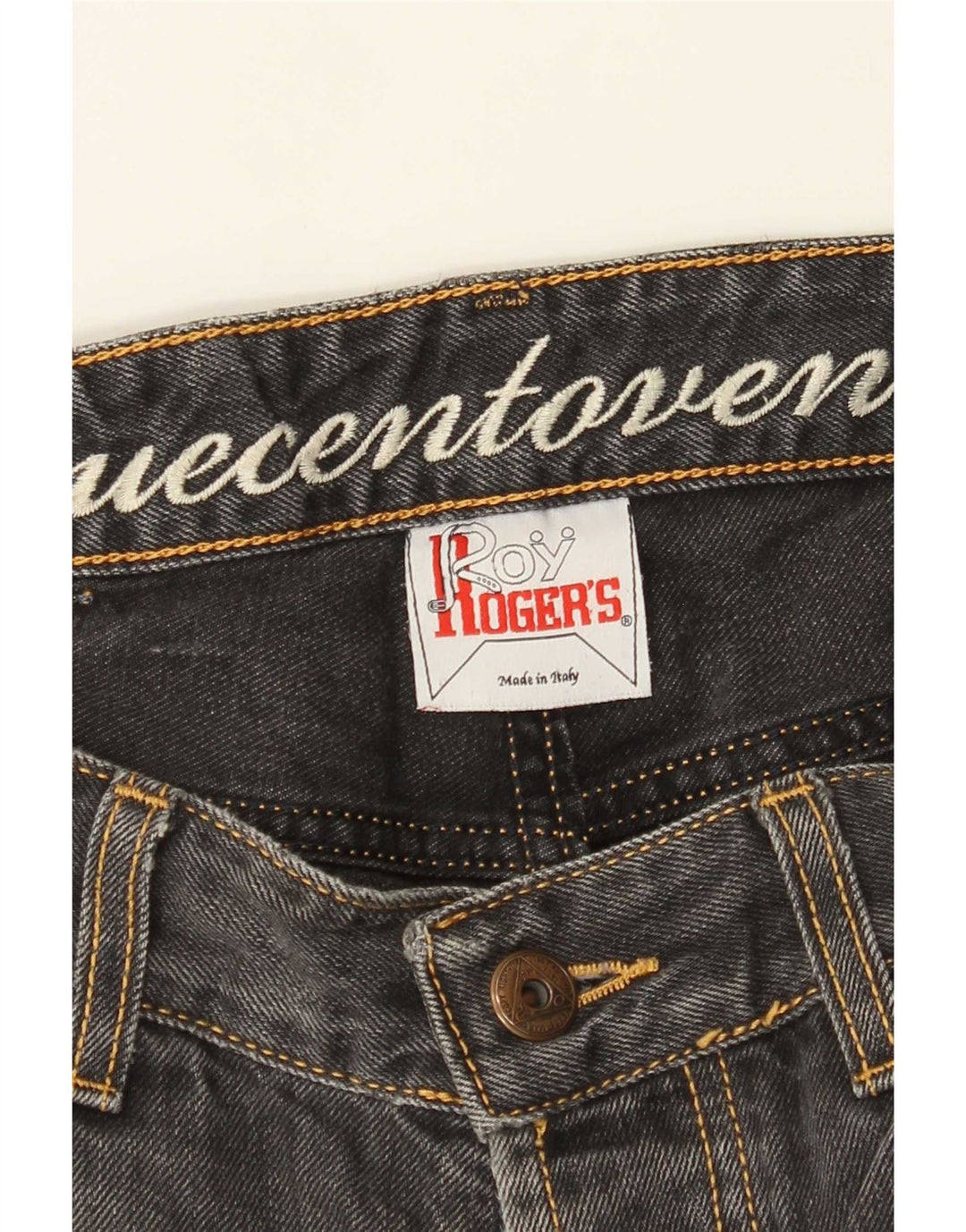 Roy Rogers Herren Slim Jeans W32 L33 Grau