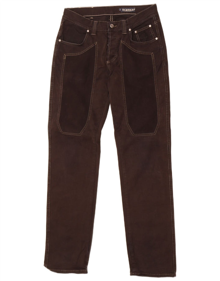 Jeckerson Herren Straight Jeans W31 L33 Schwarze Baumwolle