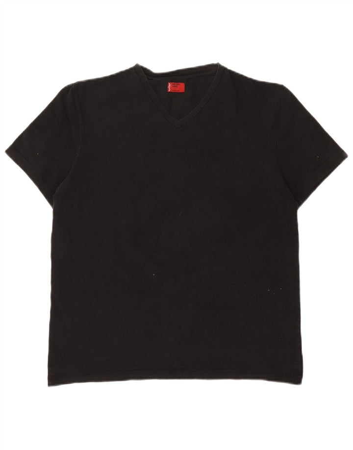 Levi's Herren-T-Shirt-Oberteil, groß, marineblau, Baumwolle