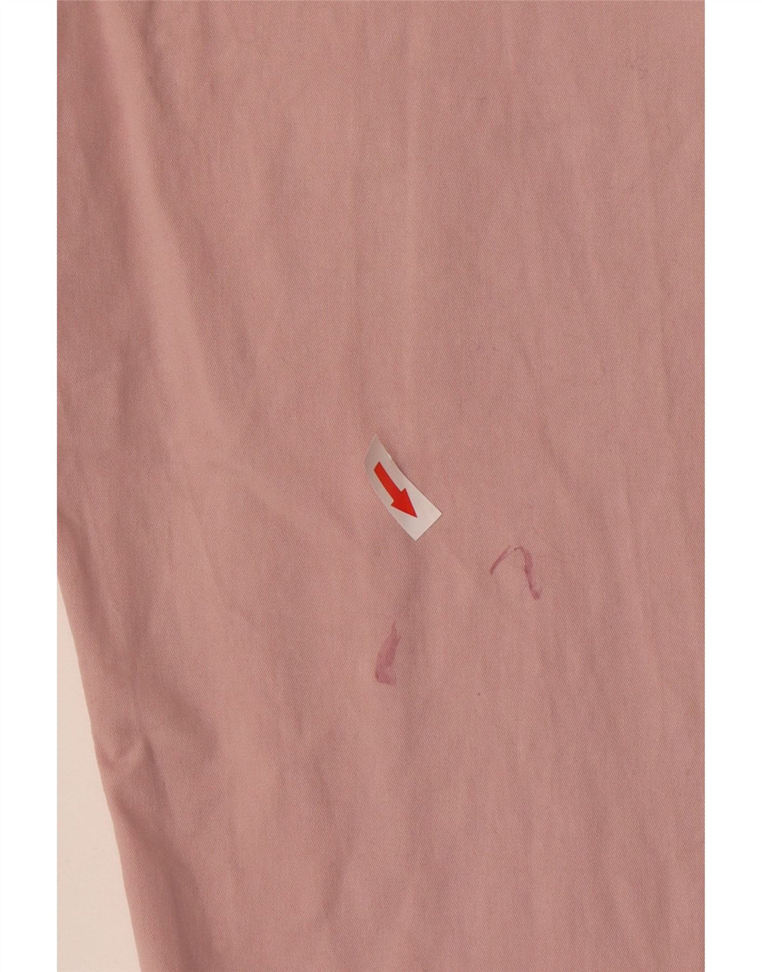 Superdry Herren Slim Chinohose W33 L32 Rosa Baumwolle