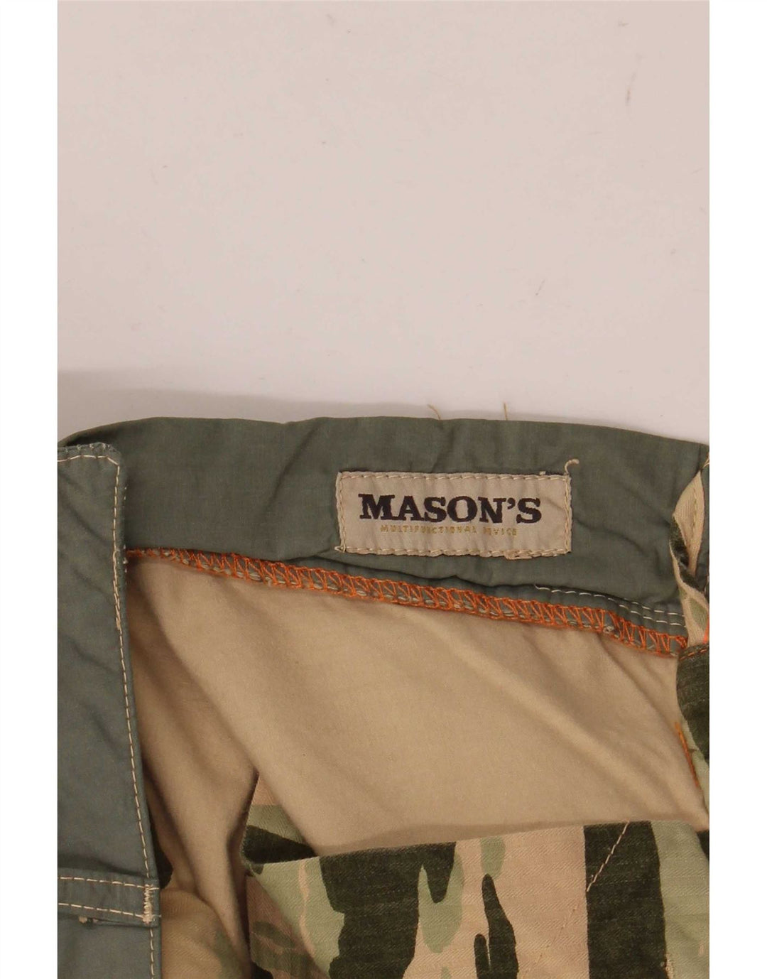 Mason's Herren-Jogger-Cargohose W32 L34 Grün