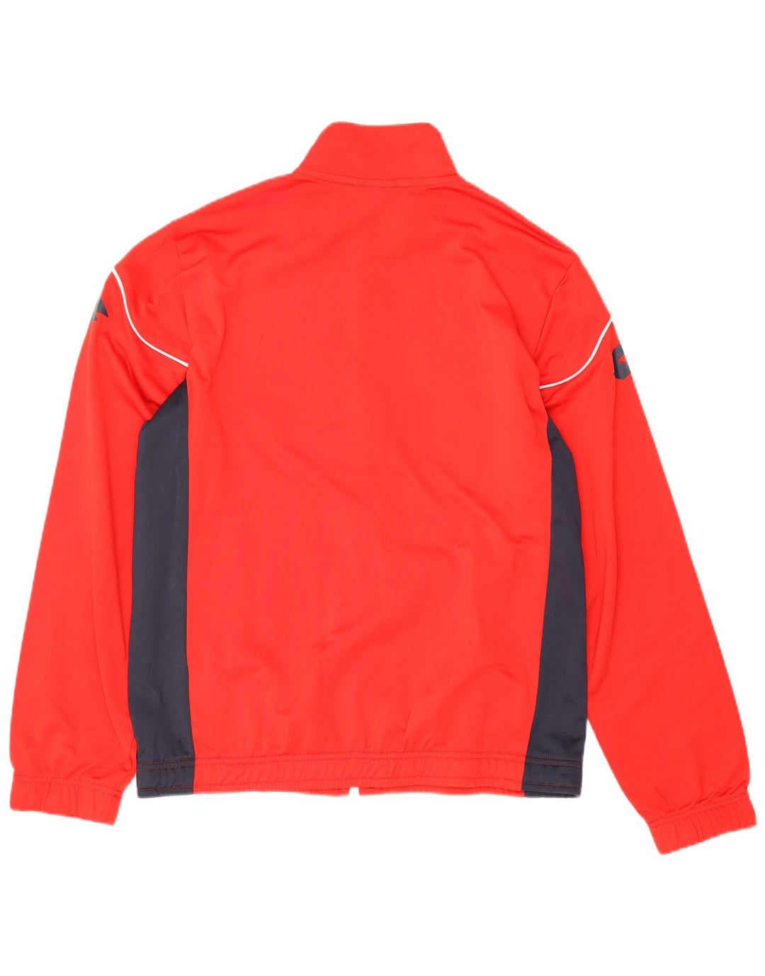 Lotto Herren-Trainingsanzug mit grafischem Oberteil, großes rotes Farbblock-Polyester