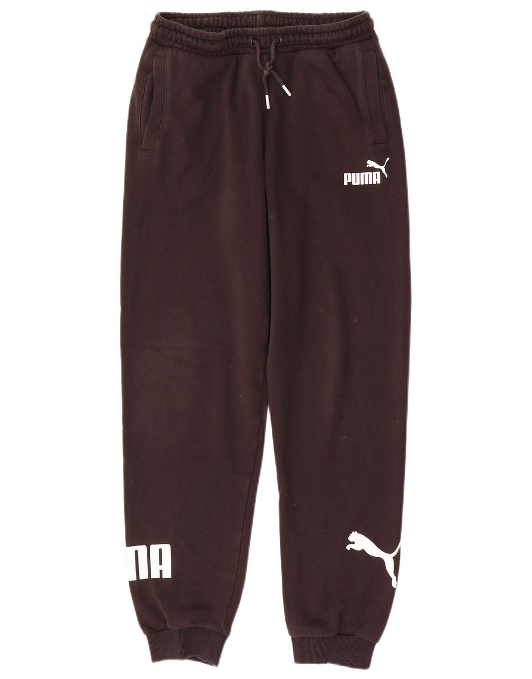 PUMA Jungen Grafik-Trainingshose, Jogginghose, 13–14 Jahre, braunes Polyester
