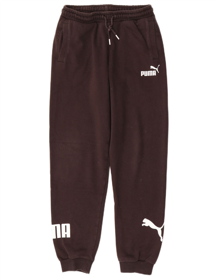 PUMA Jungen Grafik-Trainingshose, Jogginghose, 13–14 Jahre, braunes Polyester