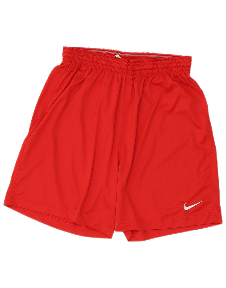 Nike Herren-Sportshorts, großes rotes Polyester