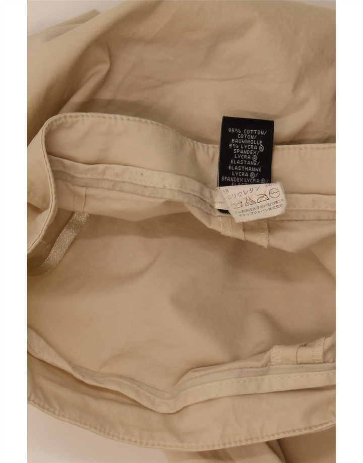 Gap Damen-Hose, kurz geschnitten, US 8, Mittel, W29, L23, Beige, Baumwolle