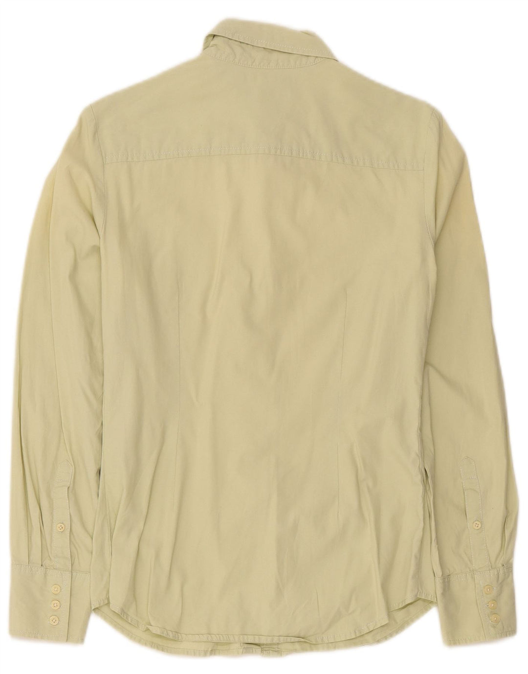 Tommy Hilfiger Damen Hemd UK 10 Small Gelb