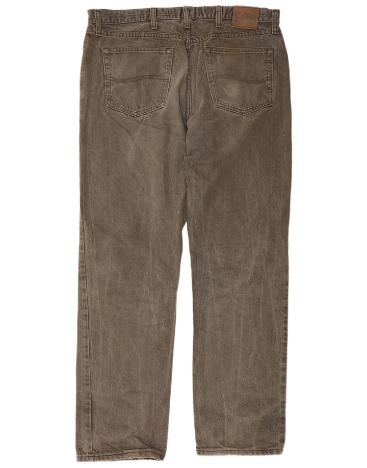 Lee Herren-Jeans mit normaler Passform, gerade Passform, W38, L32, Grau