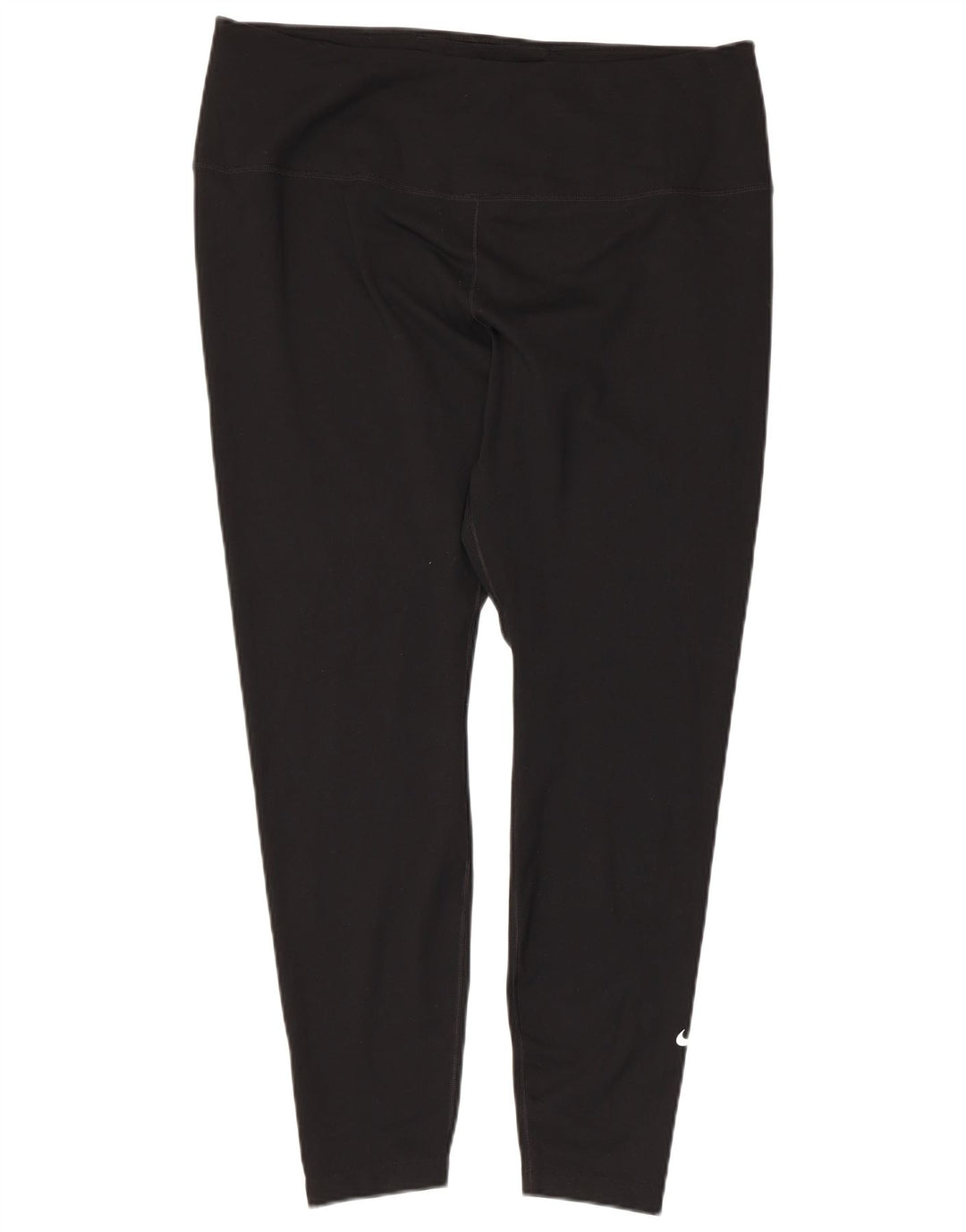 Nike Damen Dri Fit Leggings UK 20 2XL Schwarz Polyester