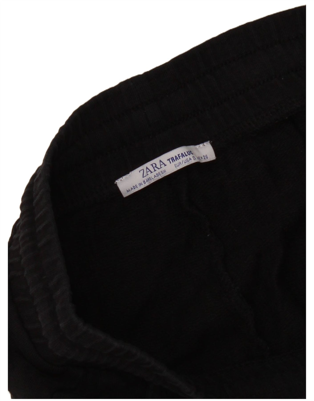 Zara Damen Trainingshose UK 8 Small Schwarz