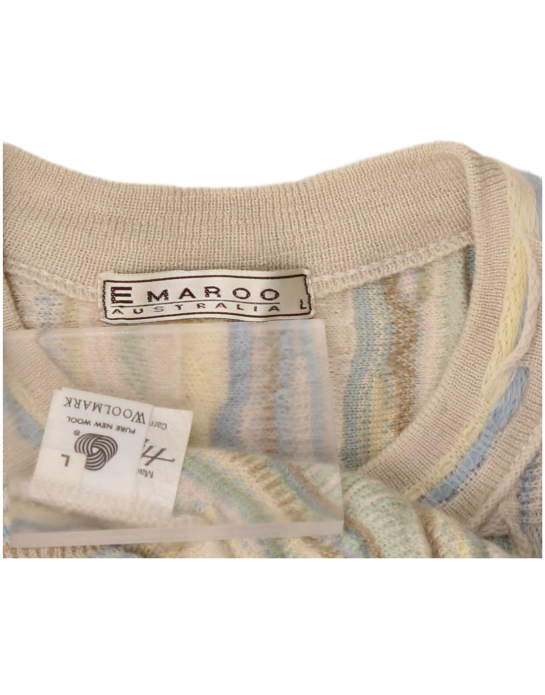 EMAROO AUSTRALIA Damen Strickjacke UK 14 Large Mehrfarbig