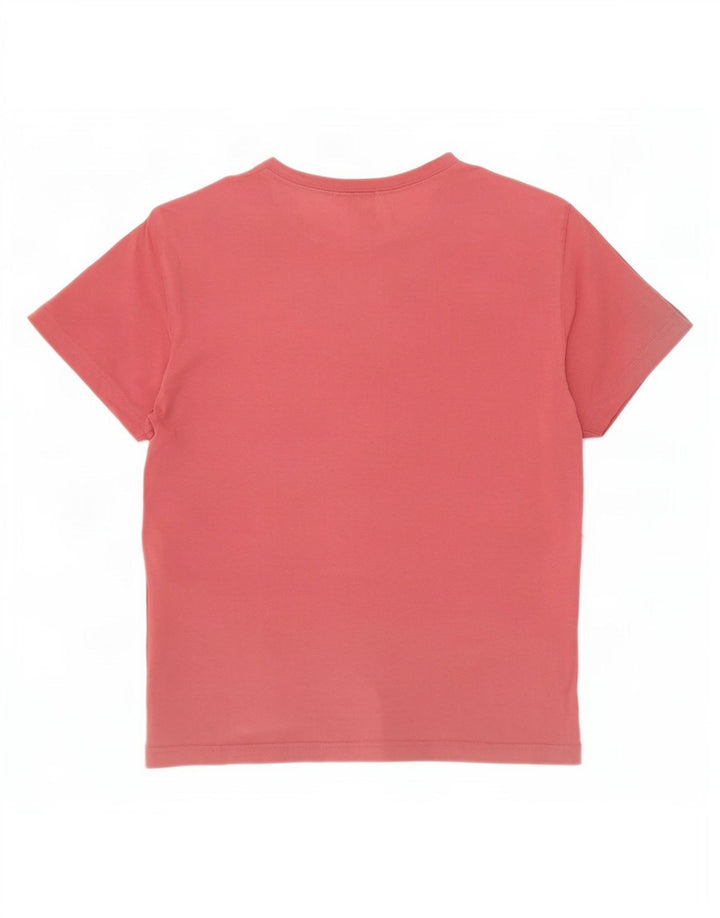 Gant Herren Regular T-Shirt Top Large Rosa Baumwolle