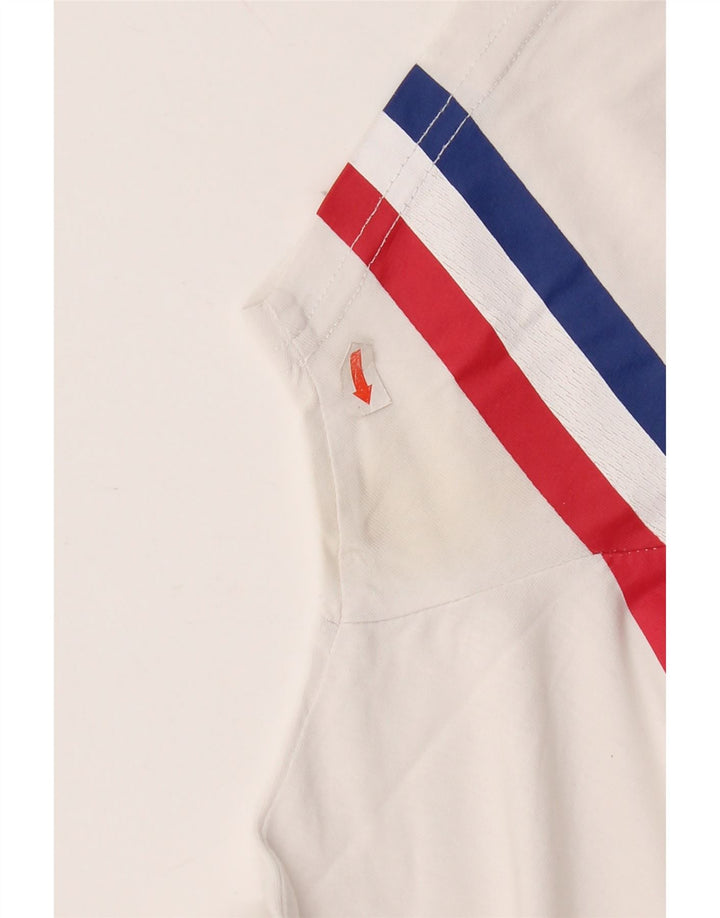 Alpha Industries Herren-T-Shirt mit Grafik, mittelweiß, gestreift, Baumwolle