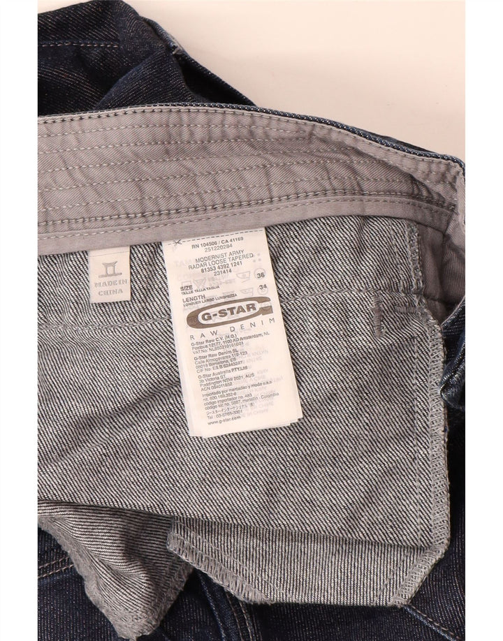 G-STAR Herren Banana Slim Jeans W36 L34 Marineblau Baumwolle