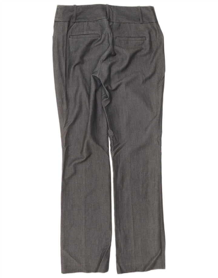CALVIN KLEIN Damen gerade Freizeithose US 6 Medium W32 L32 Grau