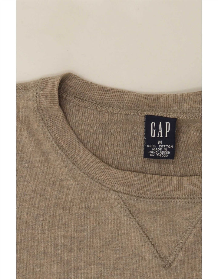 Gap Herren-Oberteil, langärmelig, mittelbeige Baumwolle