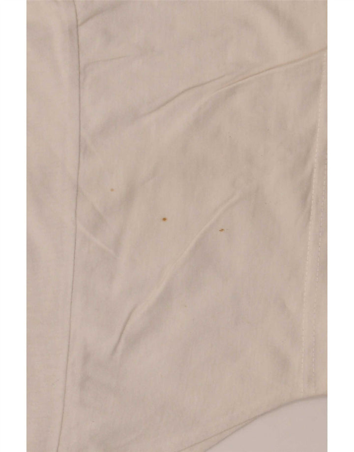 Lotto Herren-Poloshirt, groß, weiß, geometrisch