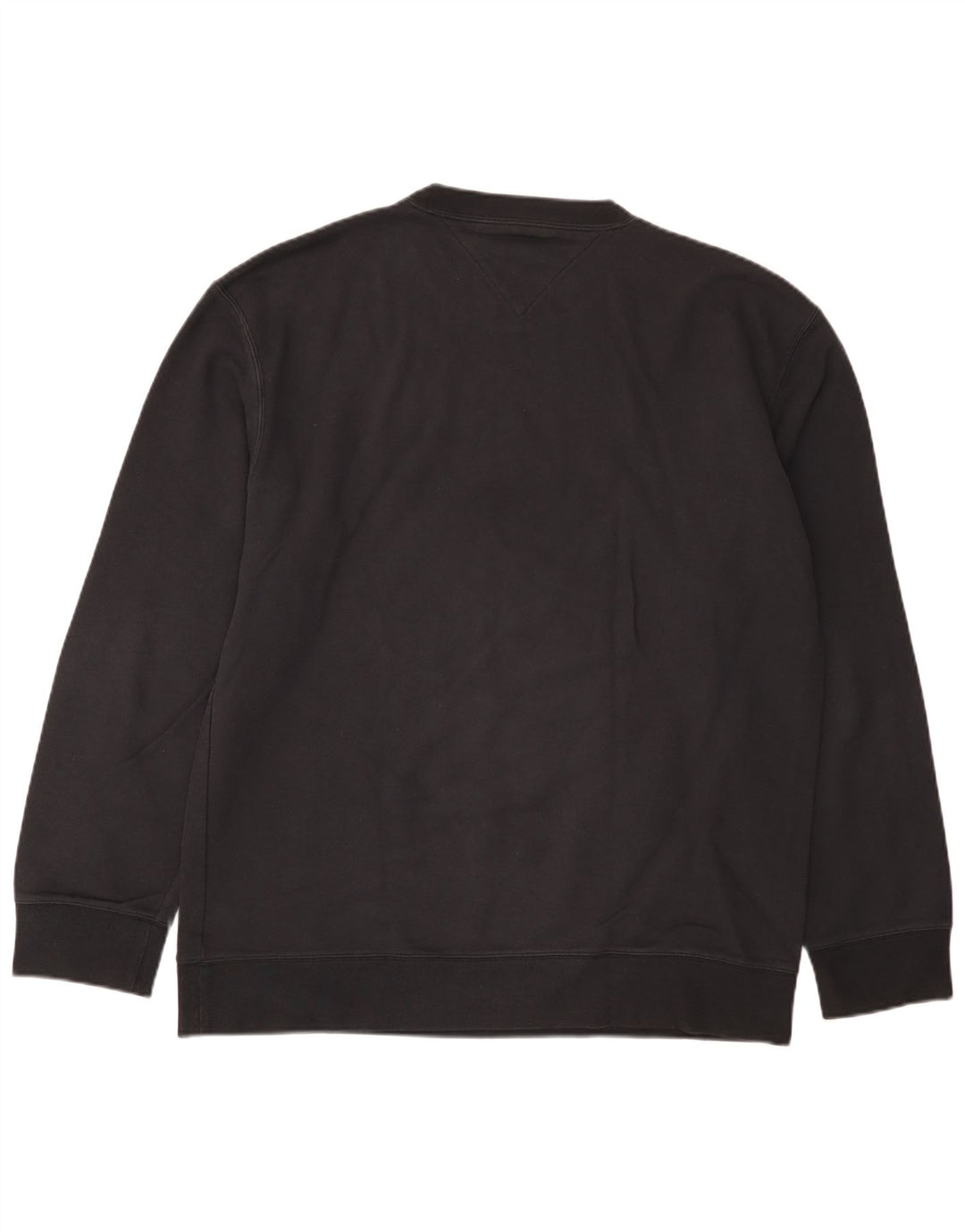 Tommy Hilfiger Herren Sweatshirt Pullover XL Schwarz Baumwolle