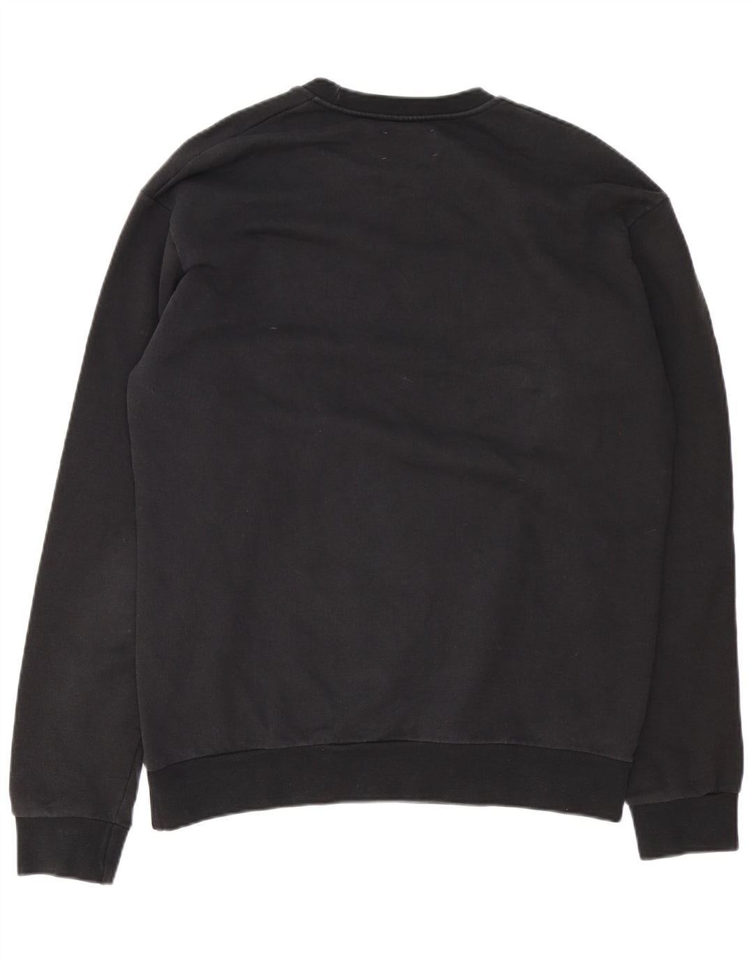 GAELLE Grafischer Herren-Sweatshirt-Pullover XL aus schwarzer Baumwolle