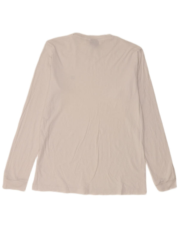 Champion Herren Top Langarm XL Weiß