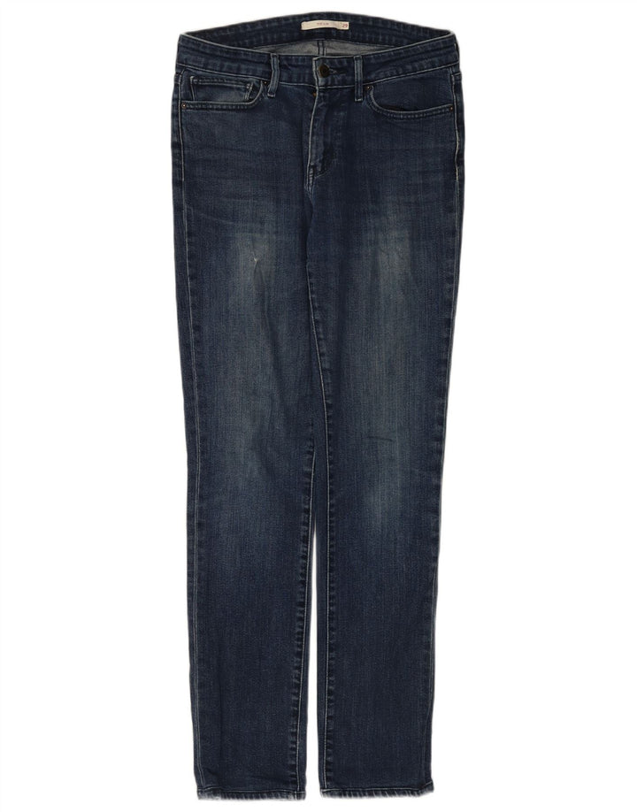 Levi's Damen 712 Slim Jeans W29 L30 Blaue Baumwolle