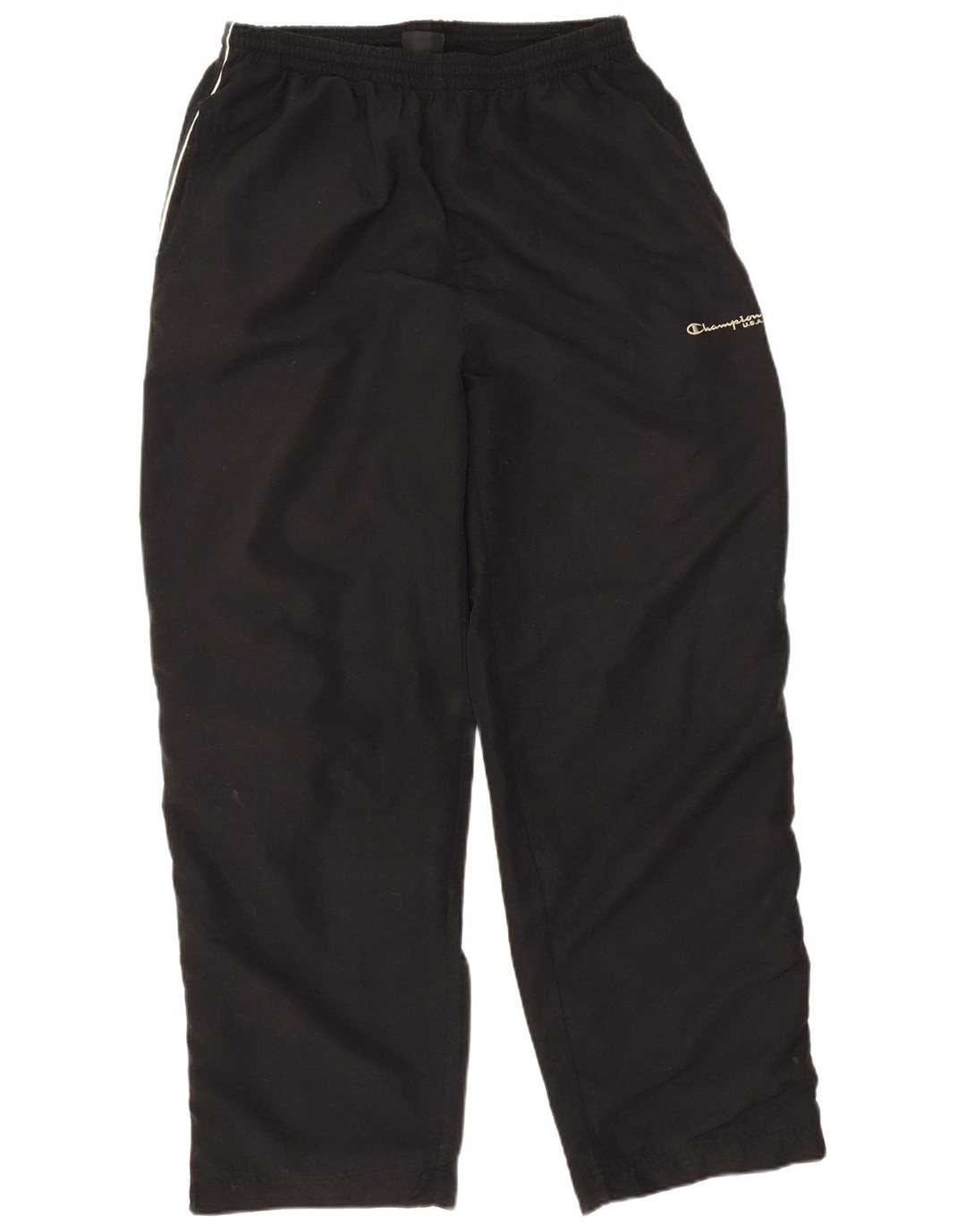 Champion Herren-Trainingshose XL, schwarzes Polyester