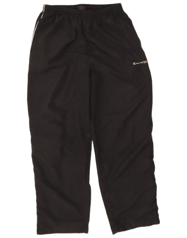 Champion Herren-Trainingshose XL, schwarzes Polyester