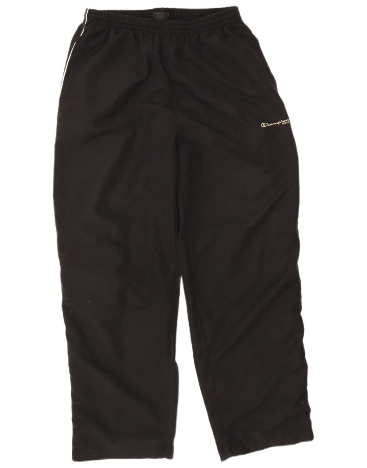 Champion Herren-Trainingshose XL, schwarzes Polyester