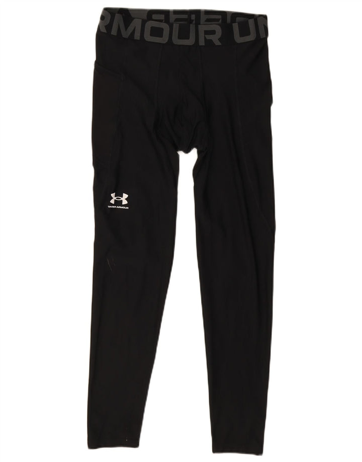 Under Armour Herren Heat Gear Grafik-Leggings, Größe L, Schwarz
