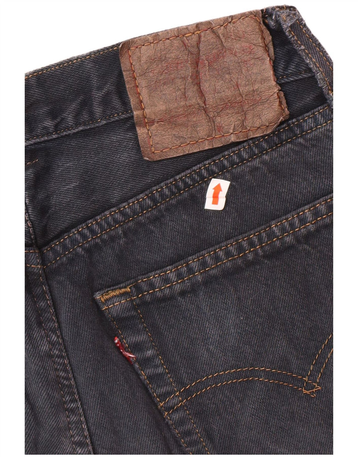 LEVI'S Damen Jeansrock W28 Mittelgrau