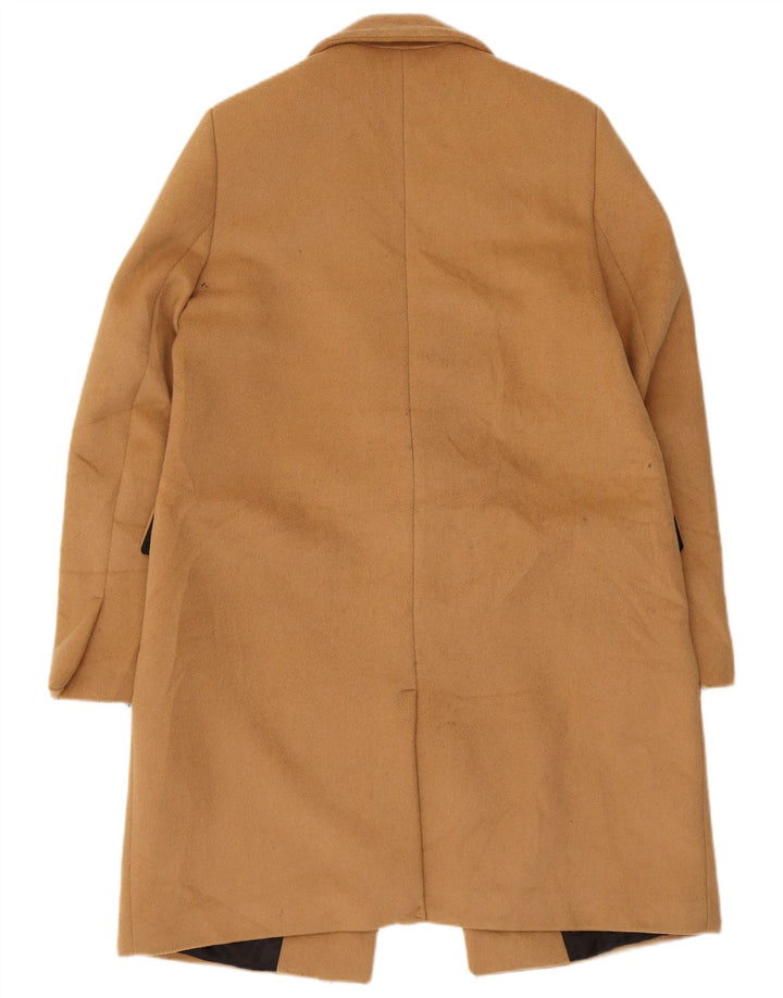 Zara Damen Mantel UK 14 Medium Beige