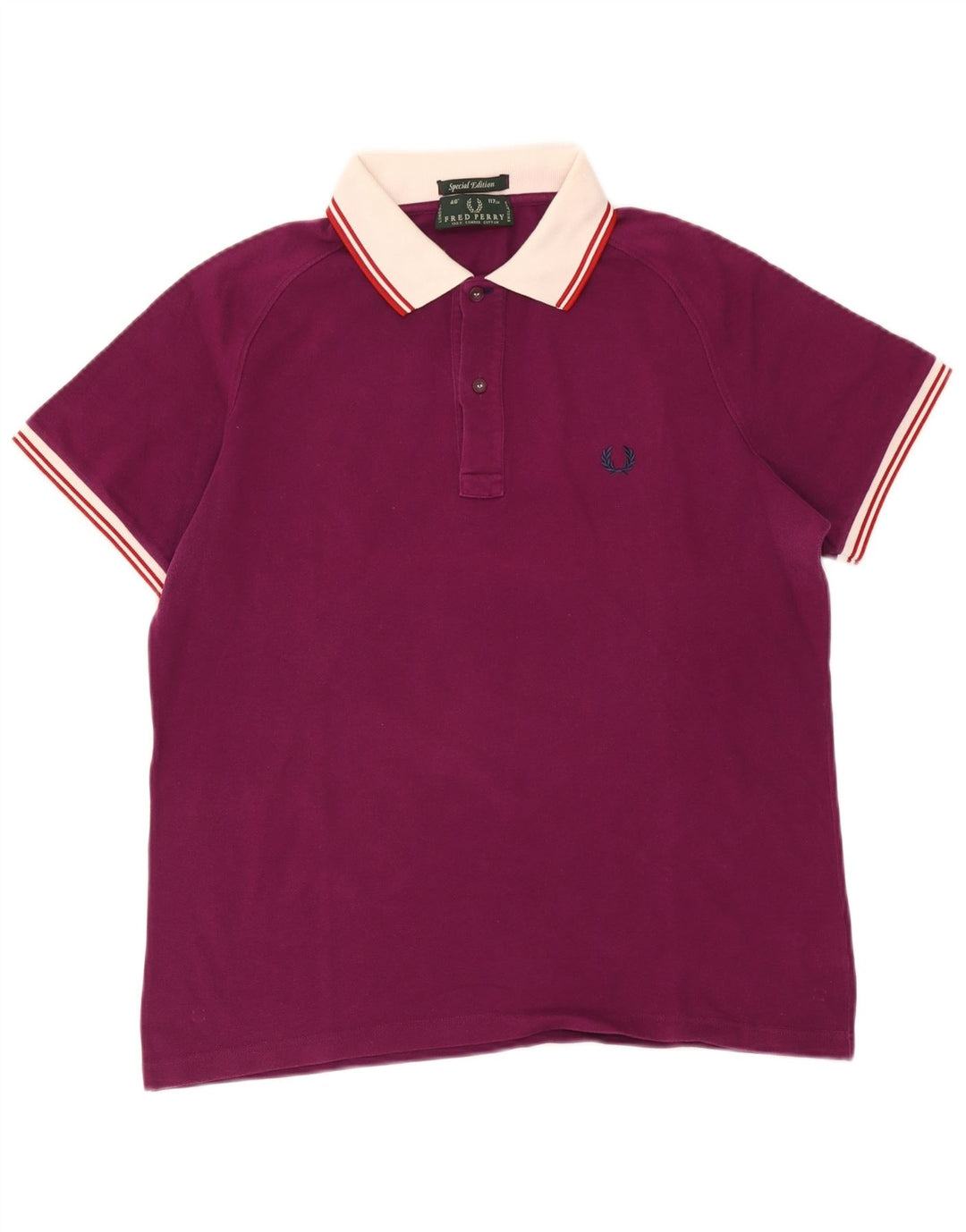 Fred Perry Herren Special Edition Rugby-Poloshirt, groß, kastanienbraun gestreift