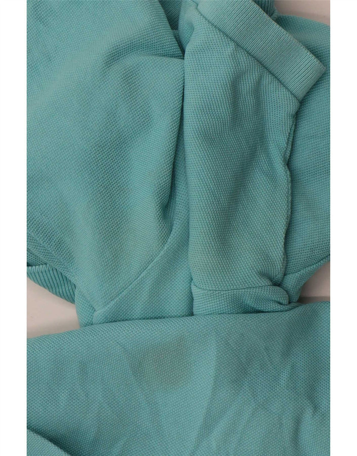 Lacoste Herren-Poloshirt mit klassischer Passform, Größe 3, klein, blaue Baumwolle