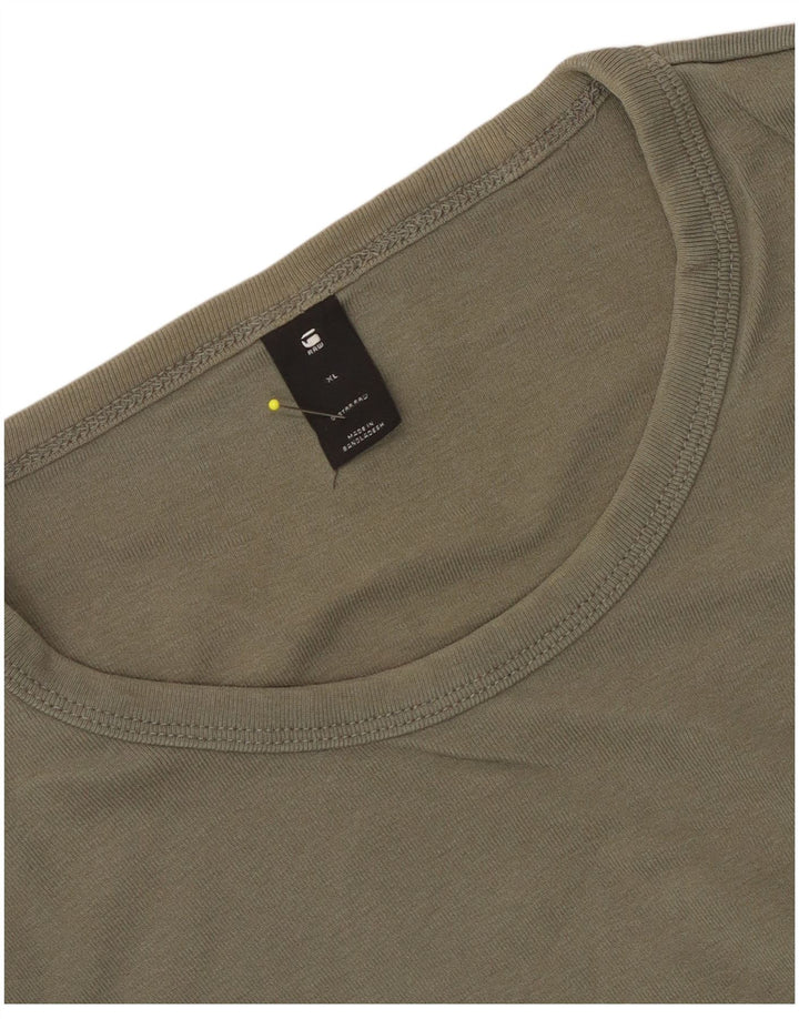 G-Star Damen Top Langarm UK 18 XL Khaki