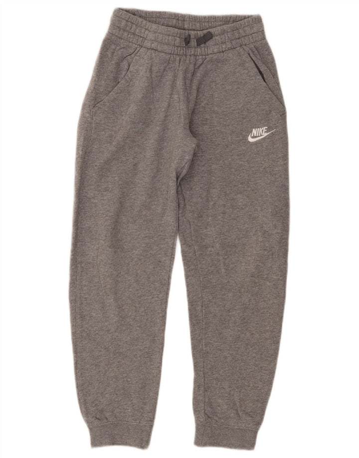 Nike Trainingshose für Jungen, Jogger, 10–11 Jahre, mittelgraue Baumwolle