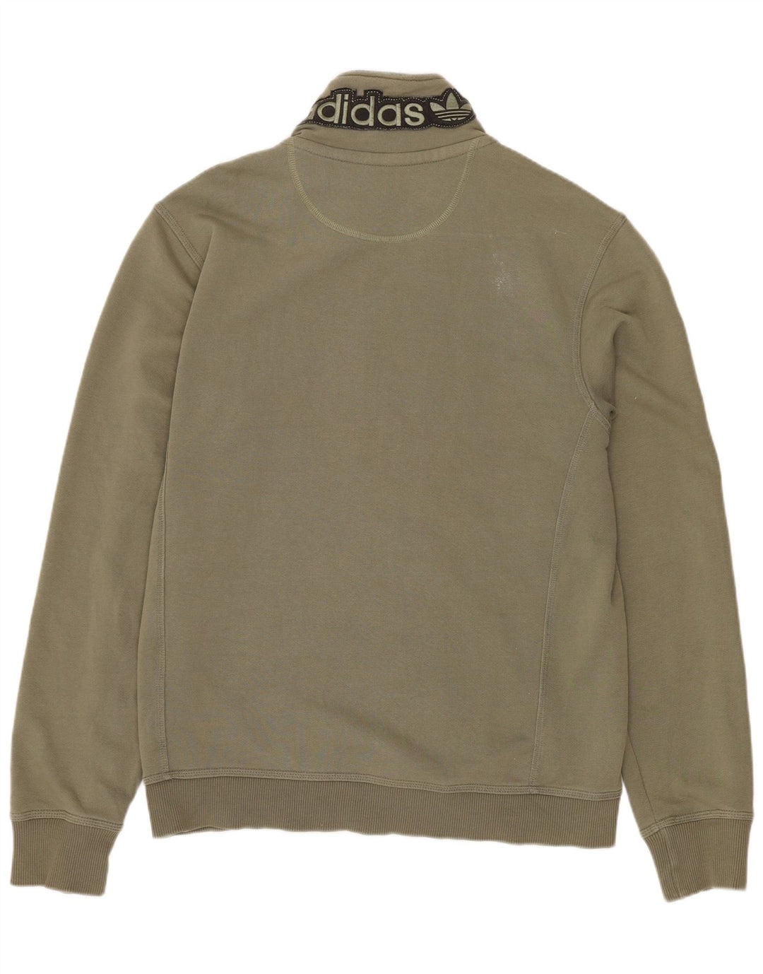 ADIDAS Damen Grafik-Trainingsanzug-Top-Jacke, UK 16, Größe L, Khaki