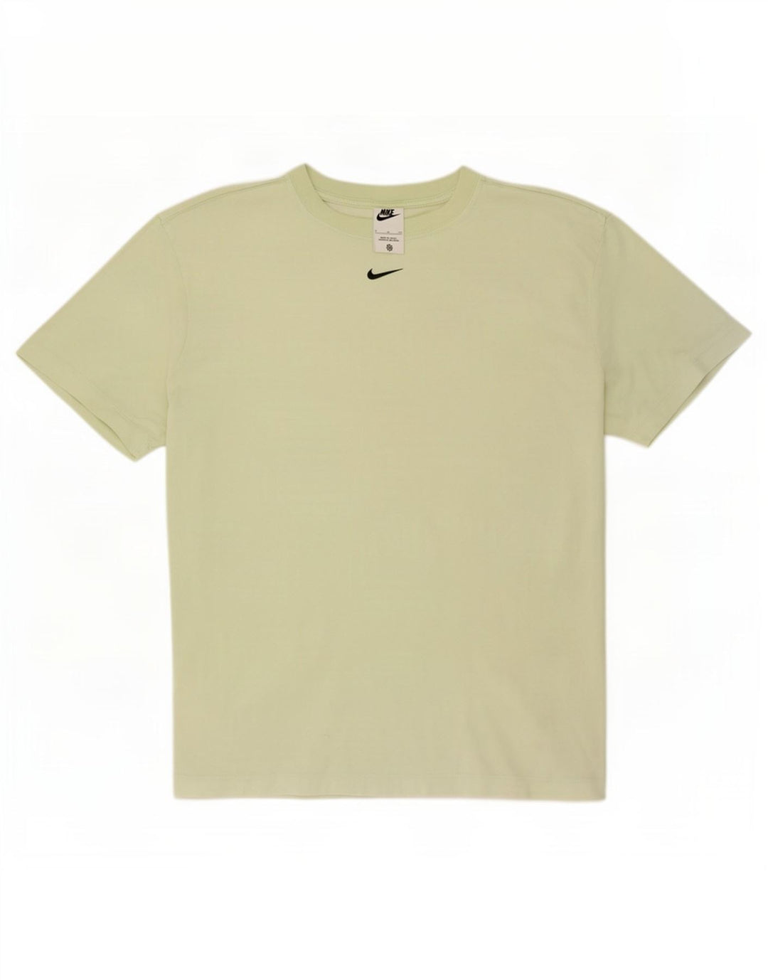 Nike Herren T-Shirt Top Small Grüne Baumwolle
