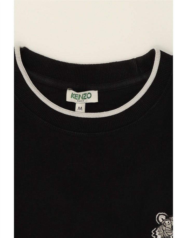 KENZO Herren Sweatshirt Pullover Medium Schwarz