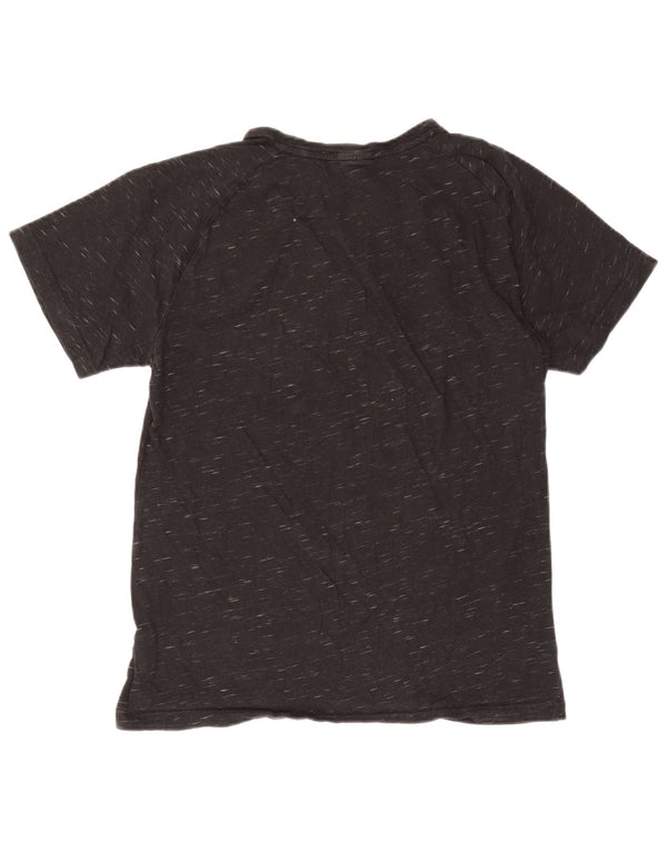 Puma Herren T-Shirt Top Large Grau meliert Baumwolle