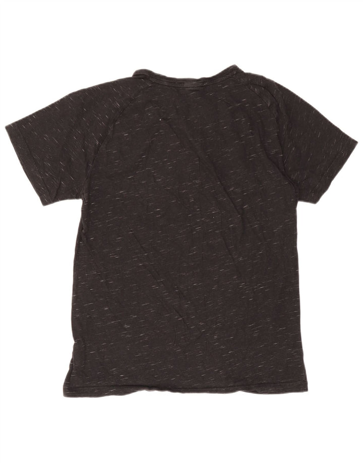Puma Herren T-Shirt Top Large Grau meliert Baumwolle
