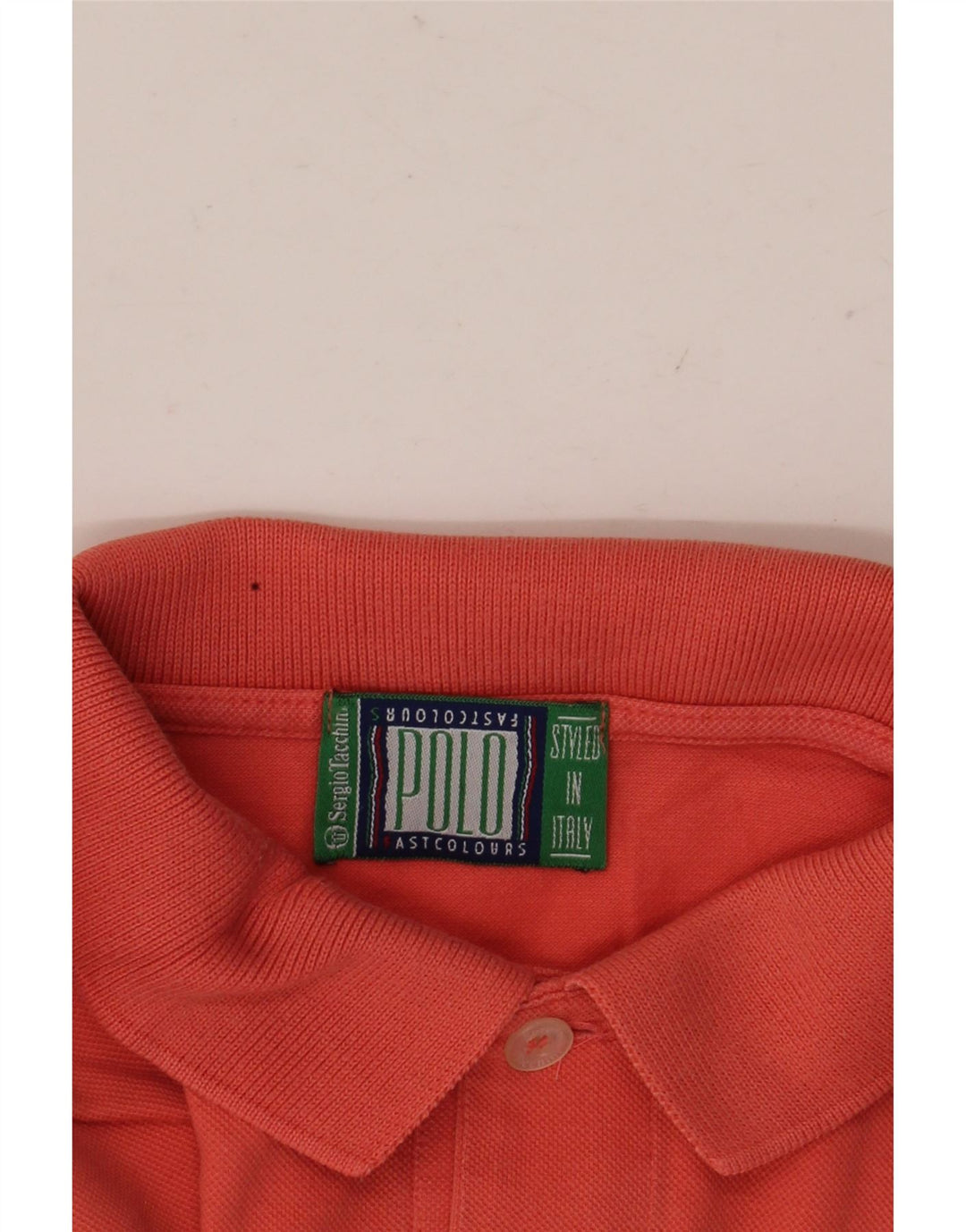 SERGIO TACCHINI Herren Poloshirt Mittelorange