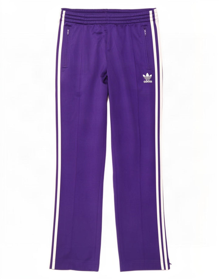 Adidas Damen-Trainingshose, EU 40, Mittelviolett, Polyester